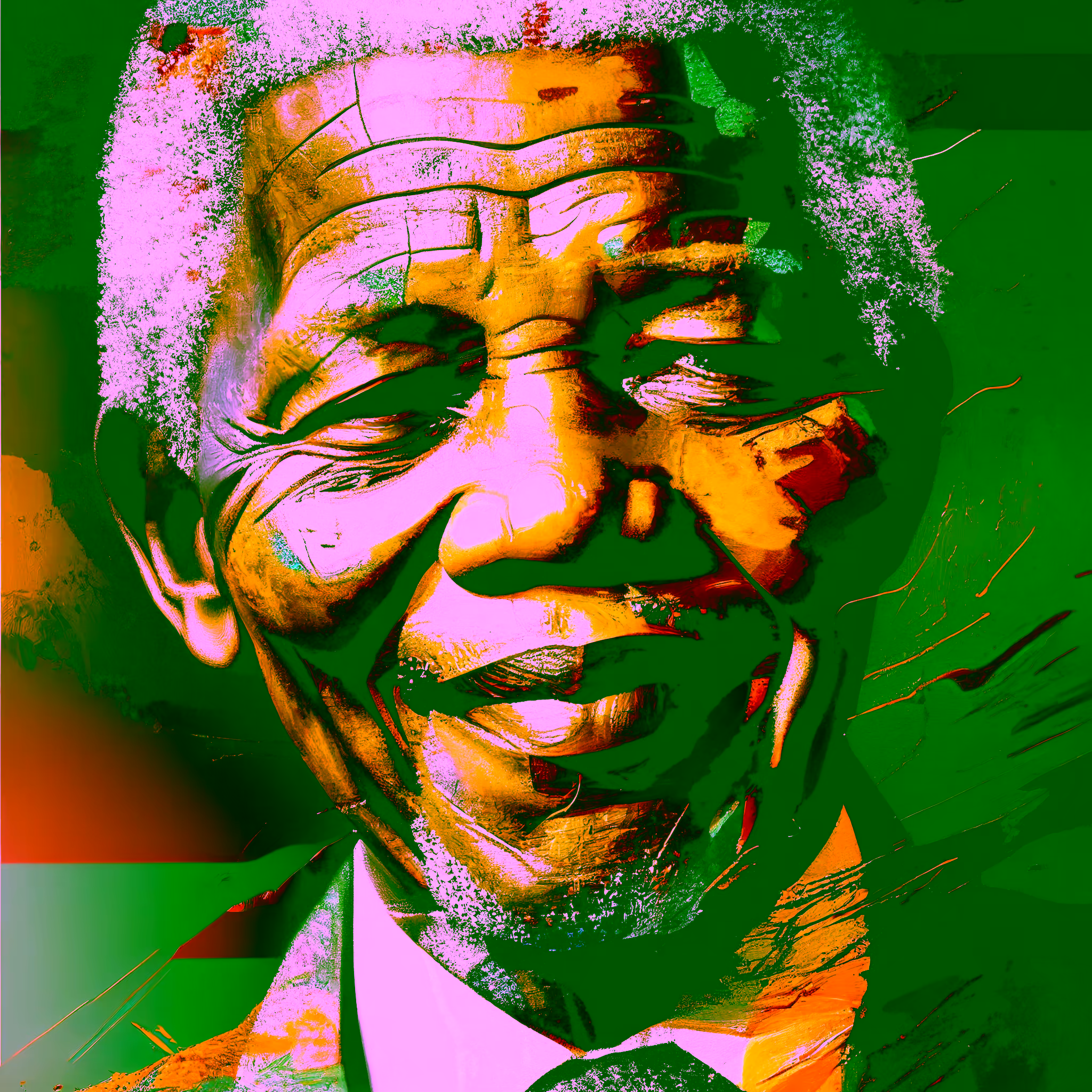 Canvas Wall Art - Canvas Wall Art-Mandela Abstract Painting - B1197