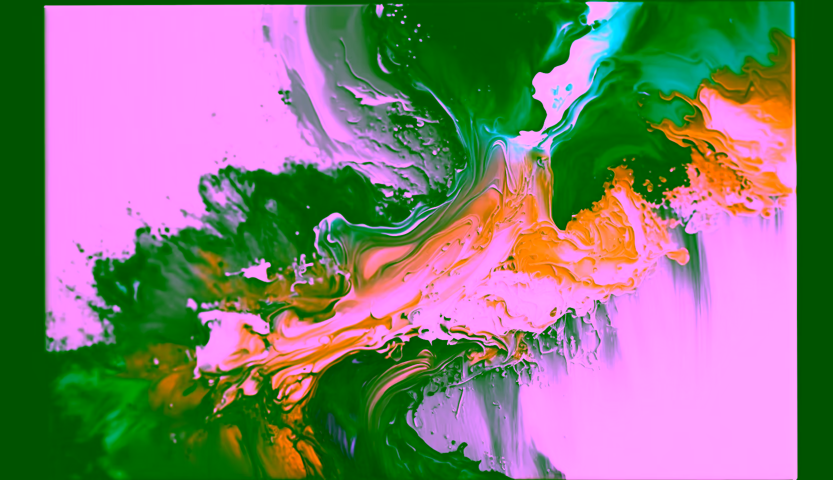 Canvas Wall Art - Acrylic Abstract Painting - B1546