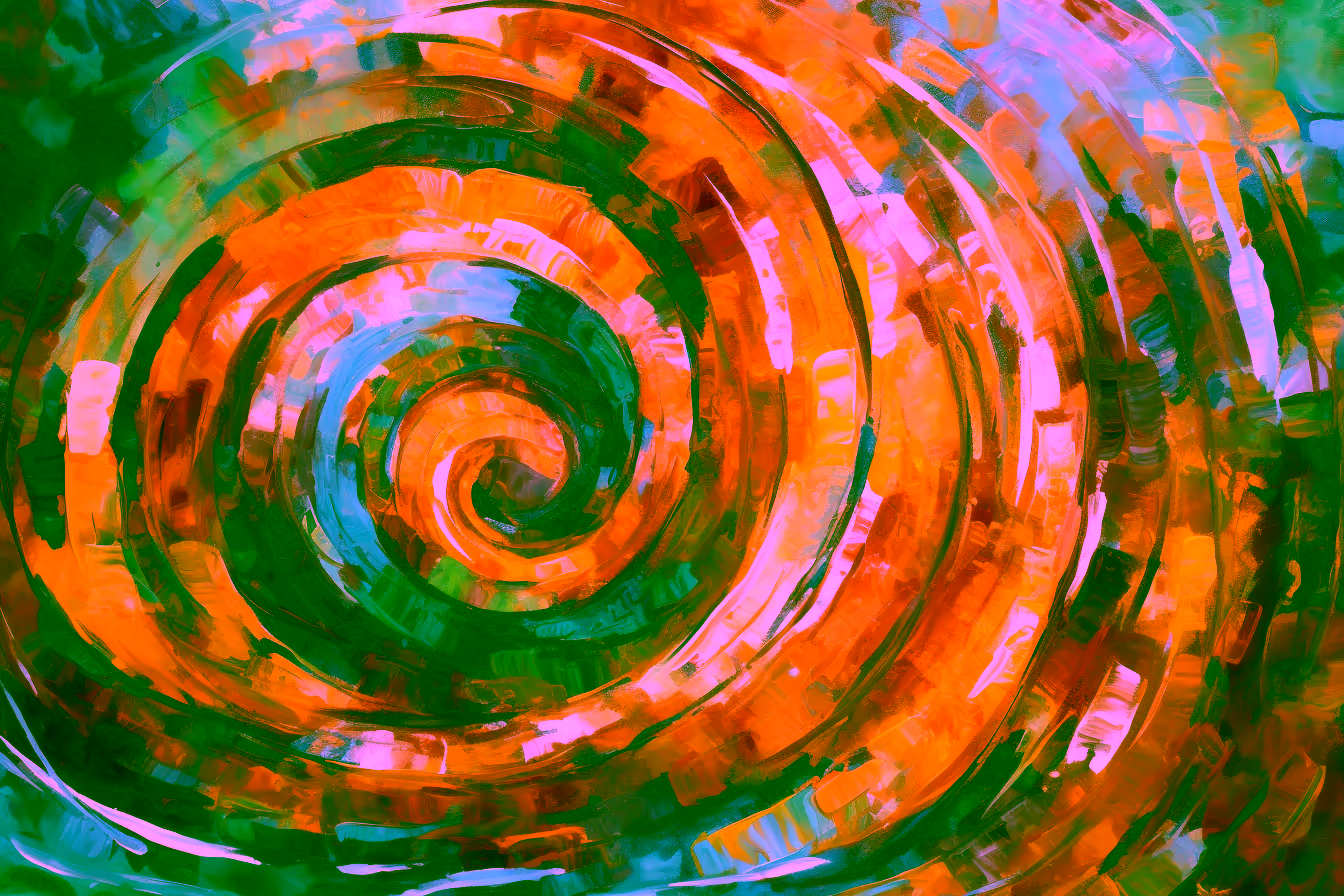 Canvas Wall Art - African Melodies By Vibrant Rhythms Abstract - A1568