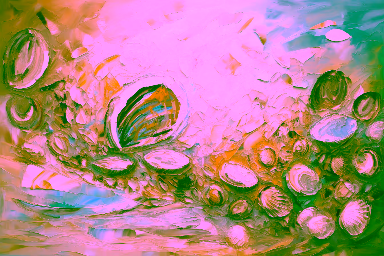 Canvas Wall Art - Coastal Treasures By Chromatic Wilderness Abs - A1622