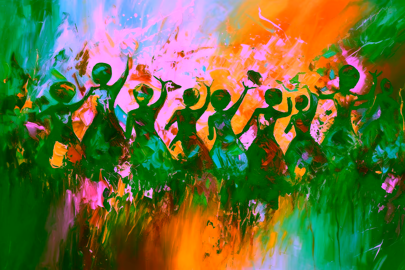 Canvas Wall Art - Dreams Aspirations By Abstract Serenades - A1590