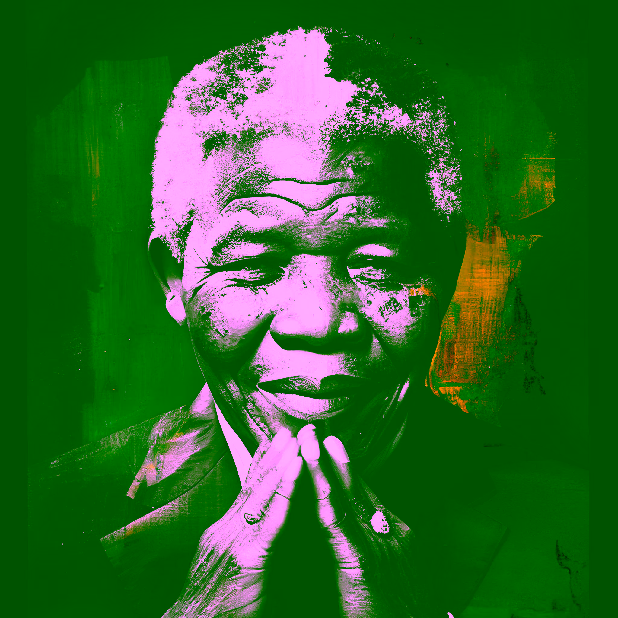 Canvas Wall Art - Canvas Wall Art-Mandela Abstract Painting - B1201