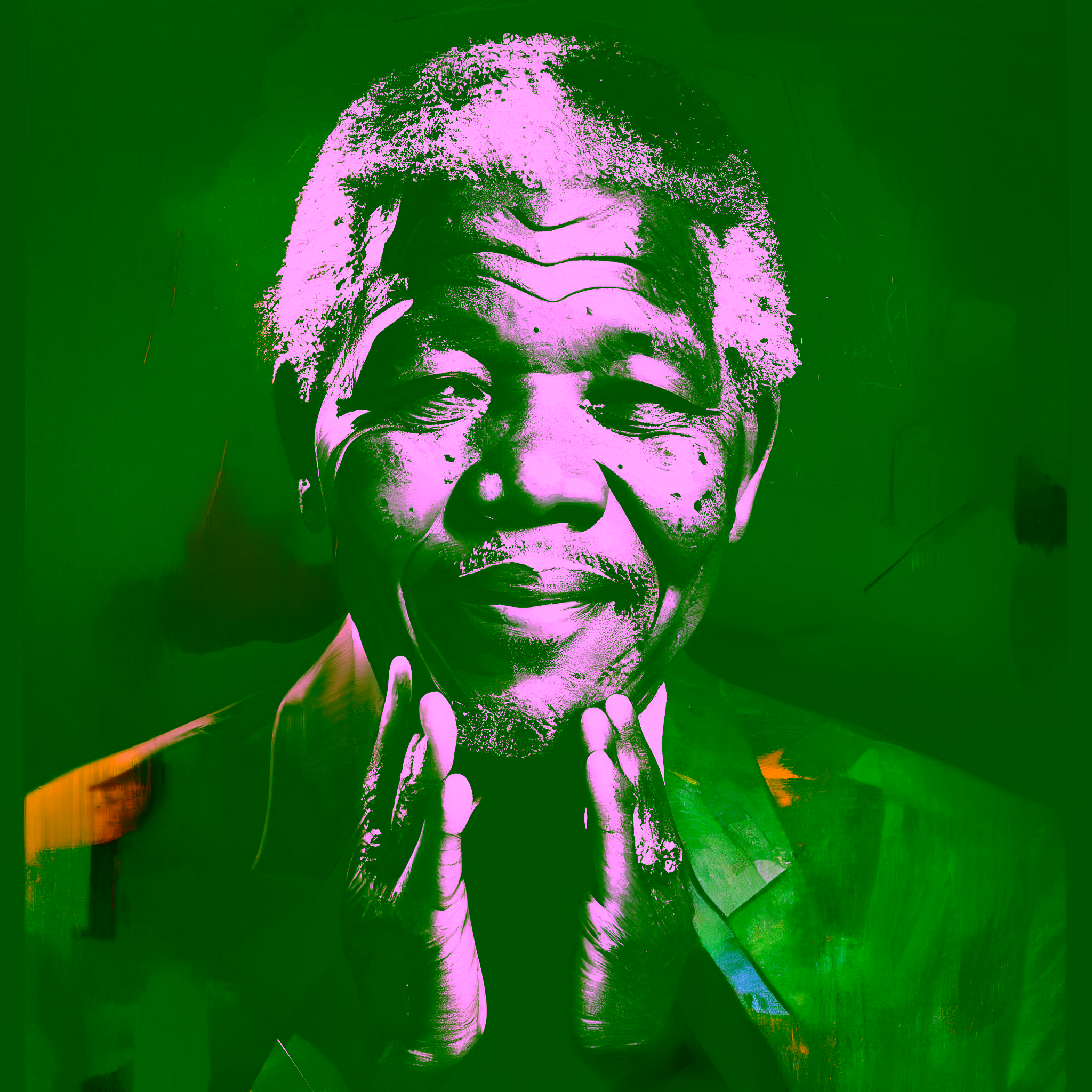 Canvas Wall Art - Canvas Wall Art-Mandela Abstract Painting - B1200