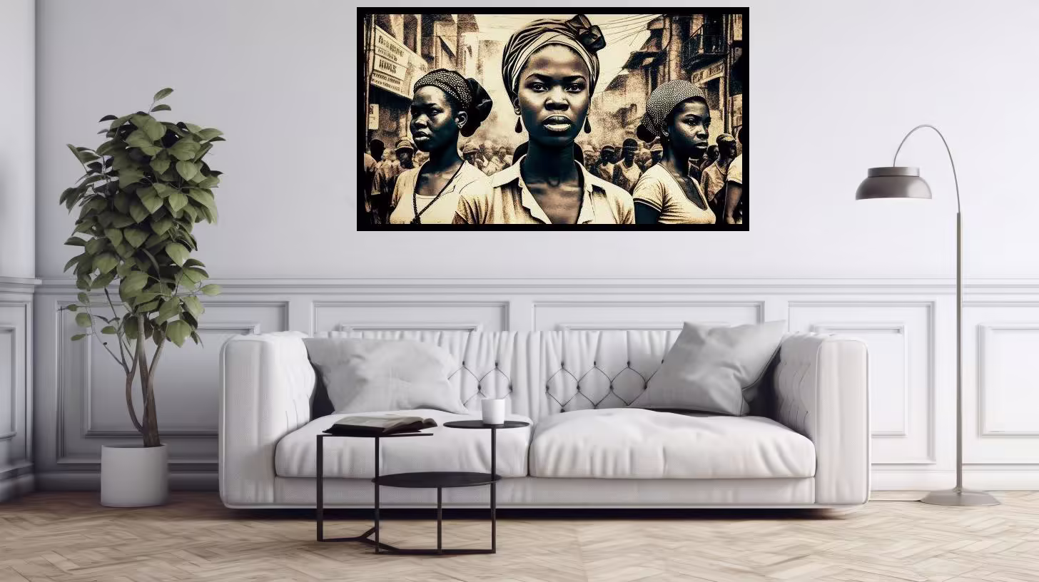 Canvas Wall Art - Women Power Rights - B1622
