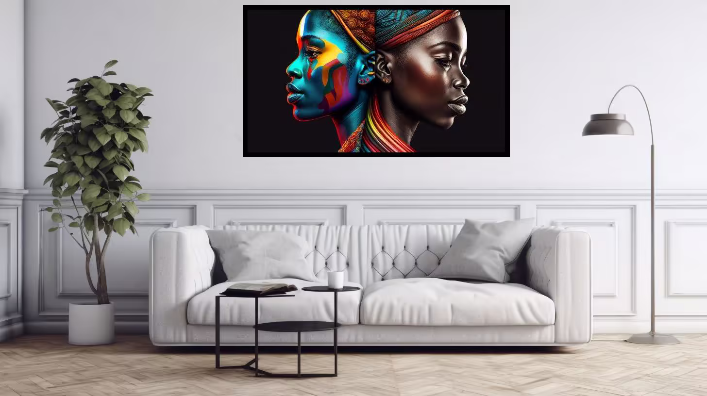 Canvas Wall Art - Women Unity Power - B1633