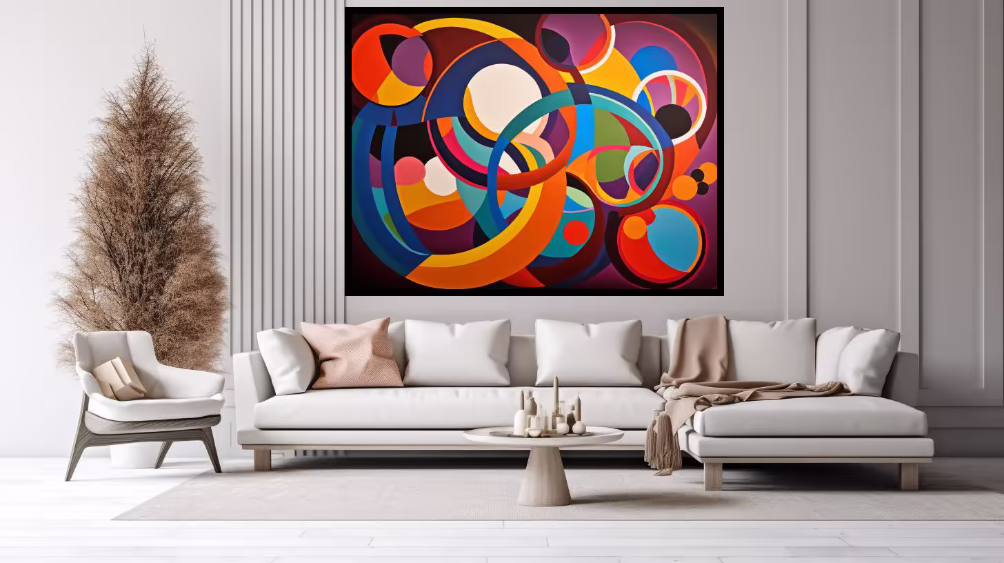 Canvas Wall Art - Infinite Possibilities  Acrylic Painting  - B1366